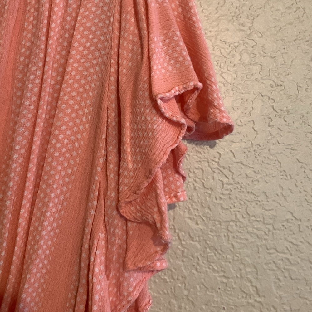 Maeve Pink Surplice Top (L) - Picture 3 of 6
